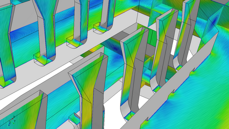 Analisi fluidodinamica CFD dei Condotti Bruciatore | Burner Duct
