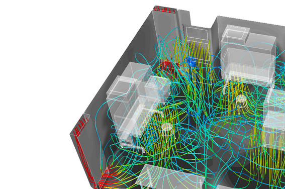 Analisi Fluidodinamica Computazionale CFD di Camere Bianche | Cleanroom
