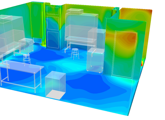 CFD What-If Analysis Camera Bianca | Cleanroom CFD What-If Analysis Camera Bianca | Cleanroom What-If Analysis