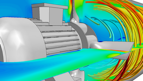 Analisi fluidodinamica CFD di Ventilatori | Fan
