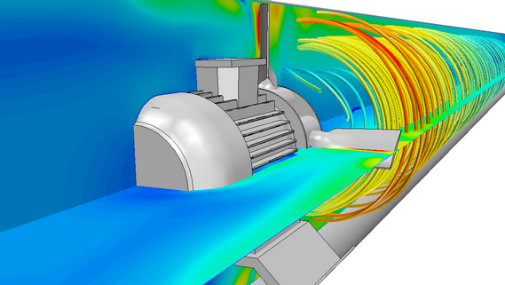 CFD Velocità Ventilatore | Fan CFD Velocità Ventilatore | Fan Velocity